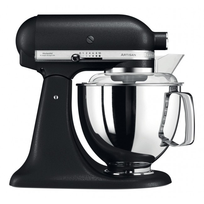 KitchenAid 5KSM175PSEBK Artisan food processor 300 W 4.8 L Black KitchenAid 5KSM175PSEBK Artisan food processor 300 W 4.8 L Black