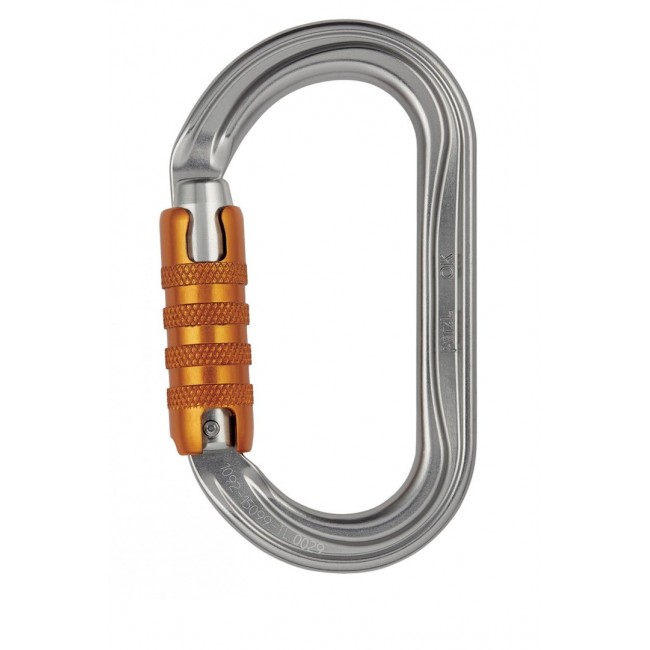 Petzl M33A TL climbing carabiner D-shaped Aluminium Grey 1 pc(s) Petzl M33A TL climbing carabiner D-shaped Aluminium Grey 1 pc(s)