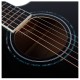 V-TONE VEAG1 CE BK - 4/4 electro-acoustic guitar, black