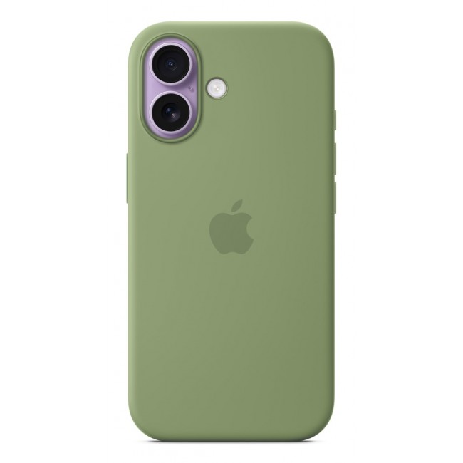Apple iPhone 17 Silicone Case with MagSafe Light Moss