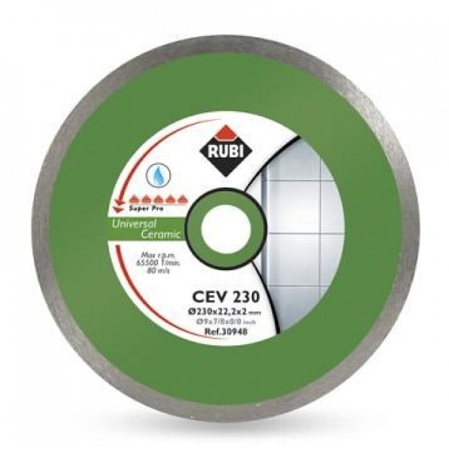 RUBI TARCZA DIAMENTOWA CEV 250 SUPERPRO