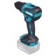Makita DDF490Z drill 1900 RPM Keyless 1.7 kg Blue, Black