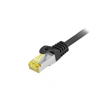Equip Cat.6A S/FTP Outdoor Patch Cable, 40m, Black
