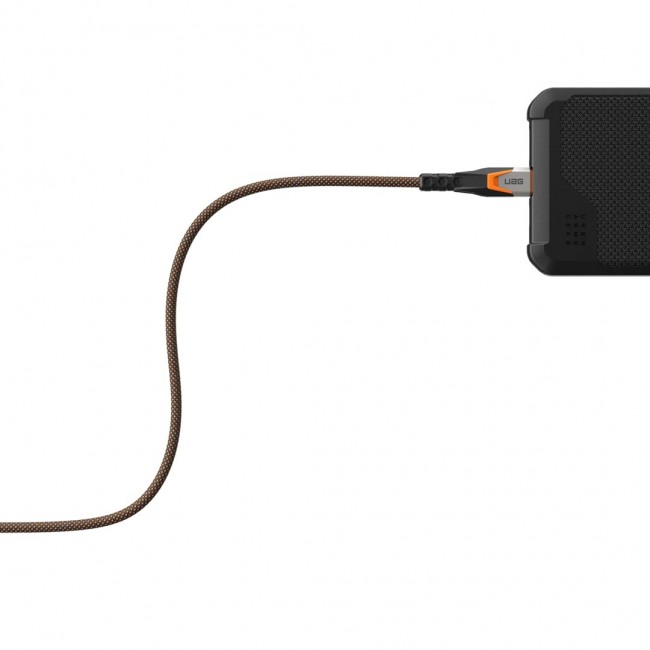 Urban Armor Gear 9B4415114097 USB cable USB 3.2 Gen 2x2 0.75 m USB C Black, Orange