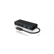 ICY BOX IB-HUB1426-CPD USB 3.2 Gen 1 (3.1 Gen 1) Type-C 5000 Mbit/s Black