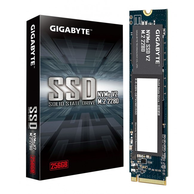 GIGABYTE G3NVMEV2256G internal solid state drive 256 GB M.2 PCI Express 3.0 NVMe 3D TLC NAND