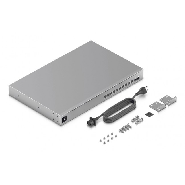 Ubiquiti UniFi Pro XG 10 PoE Managed L2/L3 10G Ethernet (100/1000/10000) Power over Ethernet (PoE) 1U Grey Ubiquiti UniFi Pro XG 10 PoE Managed L2/L3 10G Ethernet (100/1000/10000) Power over Ethernet (PoE) 1U Grey
