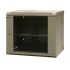 EMITERNET Separate wall-mounted cabinet 19'' 9U, unassembled, sheet metal/glass door, 600x450x500mm width/depth/height. EM/AS6409X