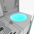 COUGAR illuminated hub for FV270, White