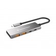 Conceptronic HUBBIES15G interface hub USB 3.2 Gen 2 (3.1 Gen 2) Type-C 10000 Mbit/s Grey