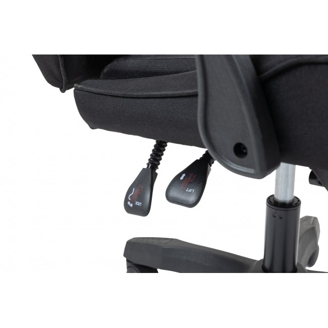 Mars Gaming MGC-X Fabric PC gaming chair Padded seat Black, White Mars Gaming MGC-X Fabric PC gaming chair Padded seat Black, White