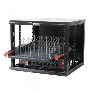 Techly I-CABINET-TRAY14BK rack accessory Rack shelf