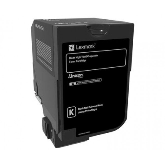 Lexmark 84C2HKE toner cartridge 1 pc(s) Original Black Lexmark 84C2HKE toner cartridge 1 pc(s) Original Black