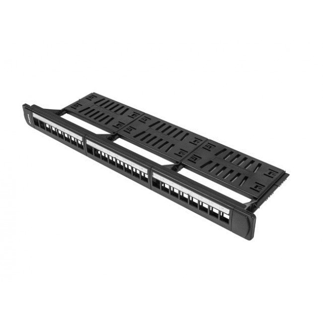 Lanberg PPKS-1124-B patch panel 1U Lanberg PPKS-1124-B patch panel 1U