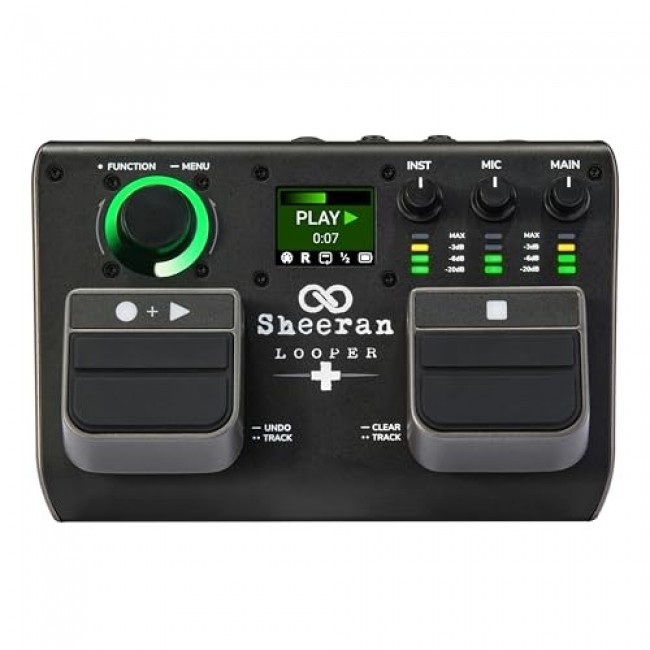 Sheeran Looper+ by HeadRush - looper, vocal processor Sheeran Looper+ by HeadRush - looper, vocal processor