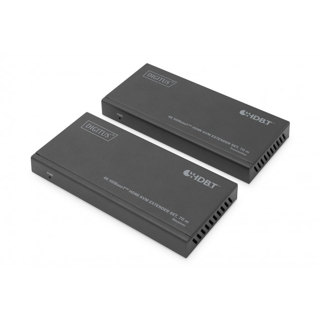 Digitus 4K HDBaseT HDMI KVM Extender Set, 70 m Digitus 4K HDBaseT HDMI KVM Extender Set, 70 m