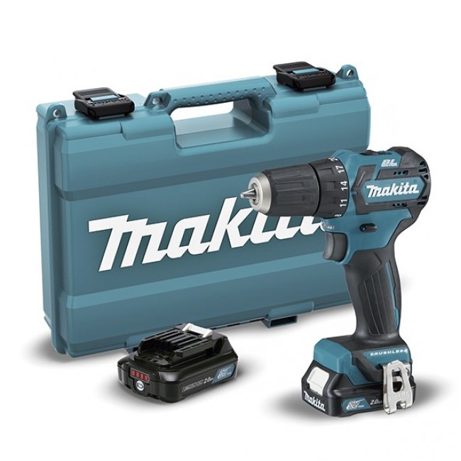 Makita DF332DSAE drill Keyless 1 kg Black, Blue Makita DF332DSAE drill Keyless 1 kg Black, Blue