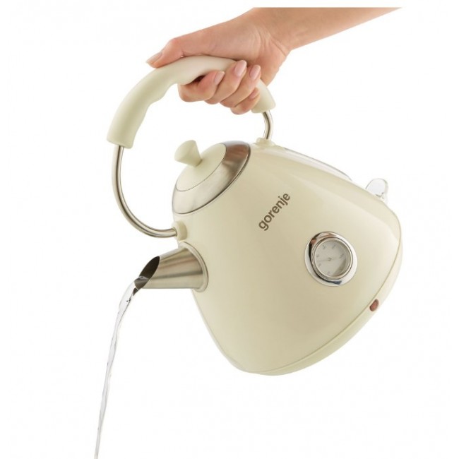 Gorenje K17CLI electric kettle 1.7 L 2200 W Beige Gorenje K17CLI electric kettle 1.7 L 2200 W Beige