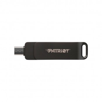 Flashdrive PATRIOT Rage R550 32GB 100 MB/S USB A+C Swivel Design (PE32GR550DSAD) Black