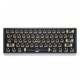 Ducky One 3 Hot-Swap Barebone Mini keyboard Gaming USB US English Black Ducky One 3 Hot-Swap Barebone Mini keyboard Gaming USB US English Black