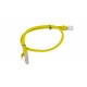 Lanberg PCU5-20CC-0025-Y networking cable Yellow 0.25 m Cat5e U/UTP (UTP)
