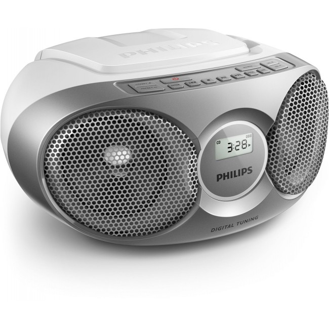 Philips AZ215S/12 portable stereo system 3 W FM Silver Philips AZ215S/12 portable stereo system 3 W FM Silver