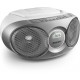 Philips AZ215S/12 portable stereo system 3 W FM Silver Philips AZ215S/12 portable stereo system 3 W FM Silver