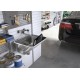 1-bowl utility sink - recessed or wall-mounted