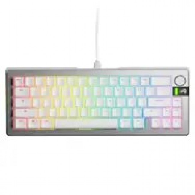 Glorious Gaming GMMK 3 PRO 65% Prebuilt Wired Silver - US Glorious Gaming GMMK 3 PRO 65% Prebuilt Wired Silver - US