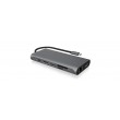 ICY BOX IB-DK4050-CPD Wired USB 3.2 Gen 1 (3.1 Gen 1) Type-C Anthracite ICY BOX IB-DK4050-CPD Wired USB 3.2 Gen 1 (3.1 Gen 1) Type-C Anthracite