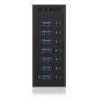 ICY BOX IB-AC618 USB 3.2 Gen 1 (3.1 Gen 1) Type-B 5000 Mbit/s Black