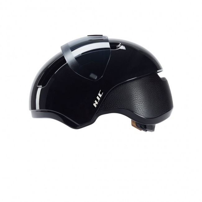 HJC CALIDO PLUS Black Cycling Helmet, METAL BLACK, Size M