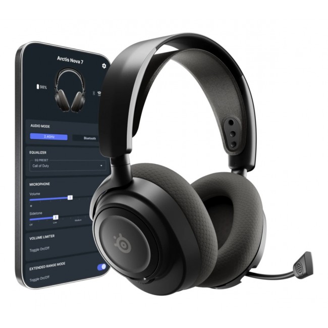 Headphones Steelseries Arctis Nova 7X Gen 2, Black