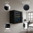 Extralink Rackmount cabinet 6U 600x450 Black wall mounted