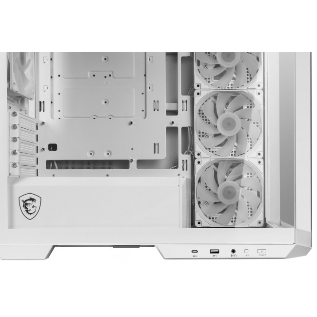 MSI MAG PANO M100R PZ Micro Tower White