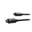 Kabel Baseus Tungsten Gold USB-C to USB-C 480 Mb/s QC 240 W PD 2 m Black