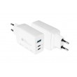 Alcasa PCA-W007W mobile device charger Universal White AC Fast charging Indoor