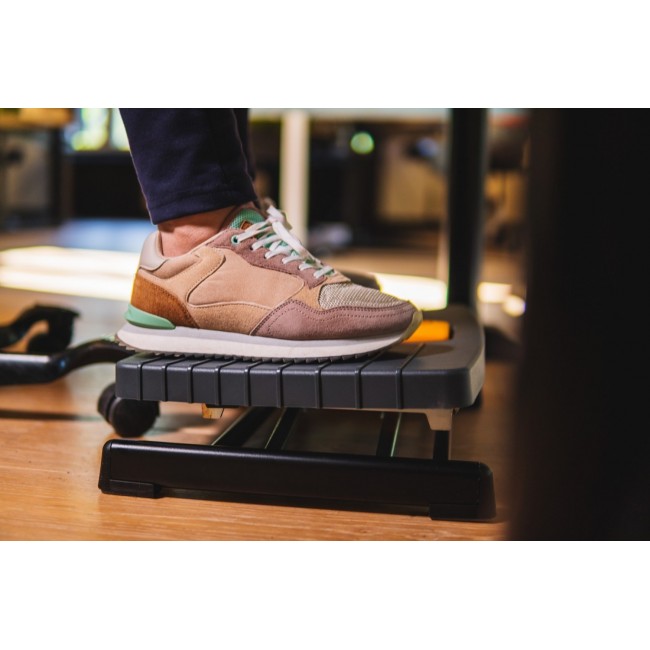 BakkerElkhuizen Pro 952 Footrest Black, Gray, Orange