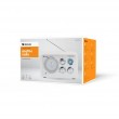 Denver TR-63W radio Analog White