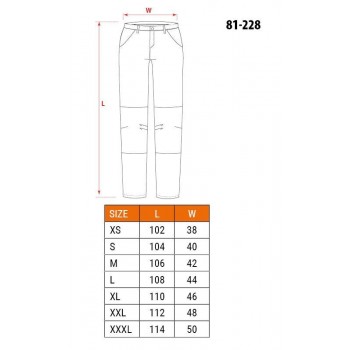 NEO tools 81-228-XXL protective trousers