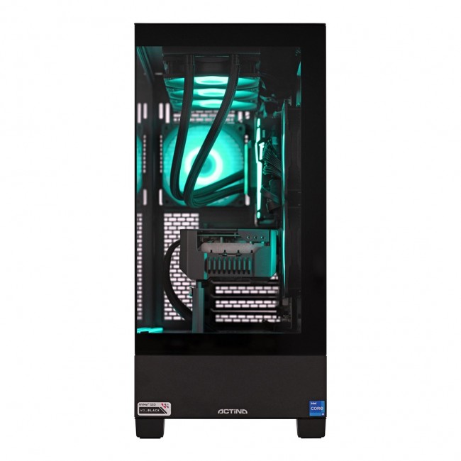 Actina 5901443406204 PC AMD Ryzen 7 9800X3D 32 GB DDR5-SDRAM 1 TB SSD NVIDIA GeForce RTX 4080 SUPER Midi Tower Black