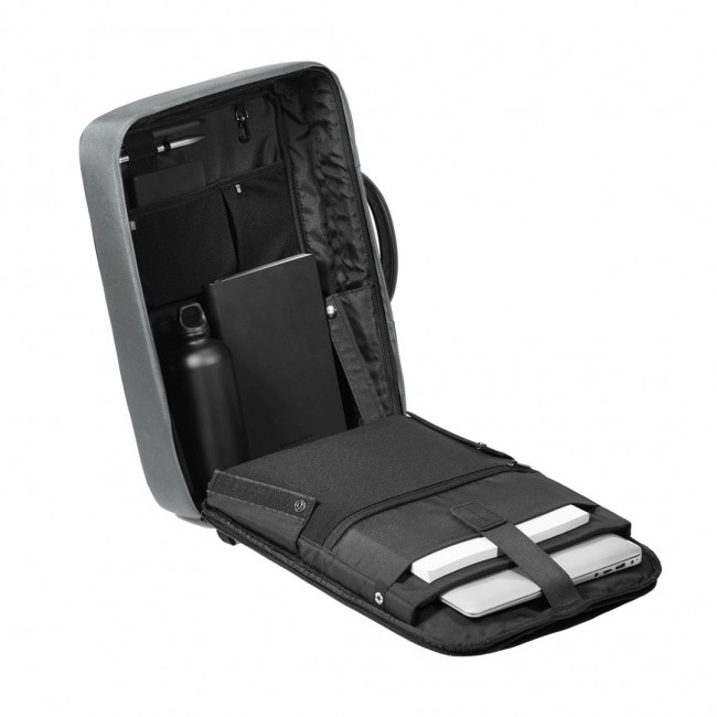 XD DESIGN ANTI-THEFT BACKPACK / BRIEFCASE BOBBY BIZZ 2.0 GREY P/N: P705.922 XD DESIGN ANTI-THEFT BACKPACK / BRIEFCASE BOBBY BIZZ 2.0 GREY P/N: P705.922