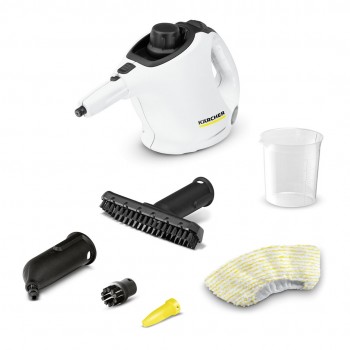 K rcher SC 1 Cylinder steam cleaner 1200 W Black, White