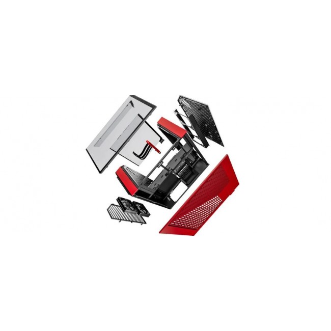 HYTE Y60 Midi Tower Black, Red HYTE Y60 Midi Tower Black, Red