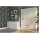 Topeshop ROMANA 160 BIEL KPLB bedroom wardrobe/closet 11 shelves 4 door(s) White Topeshop ROMANA 160 BIEL KPLB bedroom wardrobe/closet 11 shelves 4 door(s) White