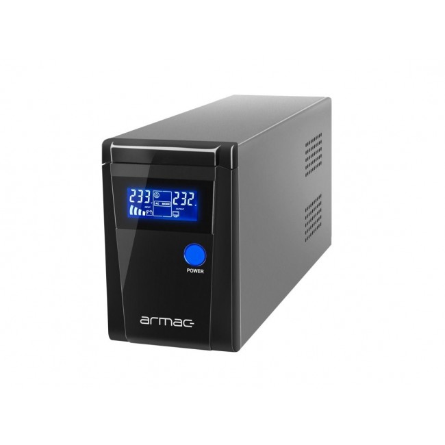 Armac Office PSW 650F uninterruptible power supply (UPS) Line-Interactive 0.65 kVA 390 W 2 AC outlet(s)