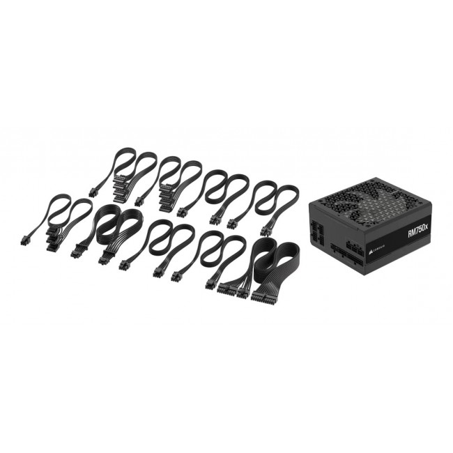 Corsair RM750x power supply unit 750 W 24-pin ATX ATX Black Corsair RM750x power supply unit 750 W 24-pin ATX ATX Black