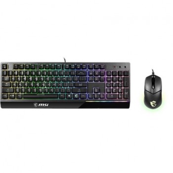 MSI Vigor GK30 Combo USB QWERTY Keyboard + Mouse GM11 Black