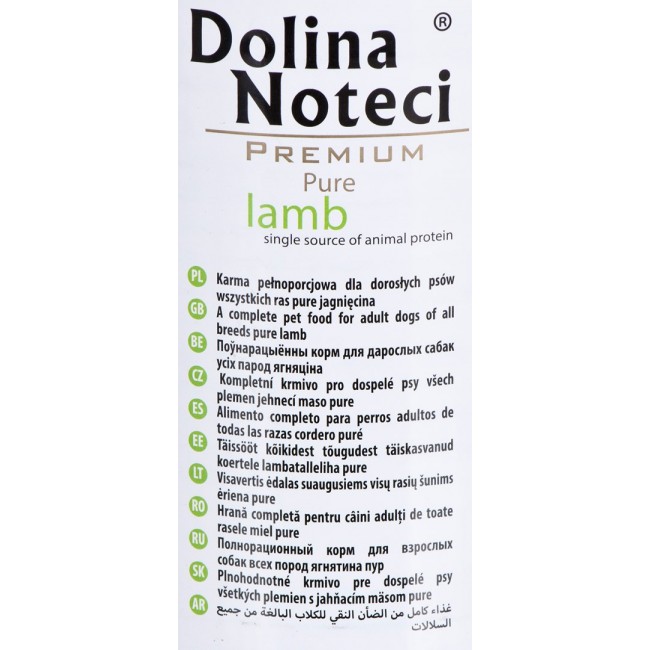 Dolina Noteci Premium Pure Lamb - wet dog food - 400g Dolina Noteci Premium Pure Lamb - wet dog food - 400g