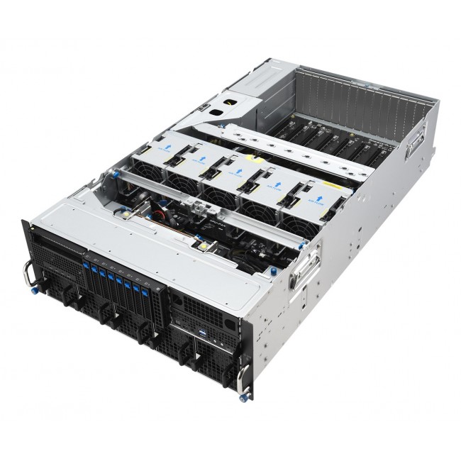 ASUS ESC8000A-E13P LGA 6096 Rack (4U) Silver, Black